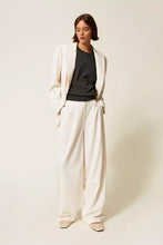 TWIN SET SUIT WITH HAND EMBROIDERED BLAZER