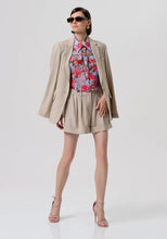 FRACOMINA CROPPED FLORAL SHIRT
