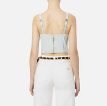 ELISABETTA FRANCHI MINT BUSTIER TOP