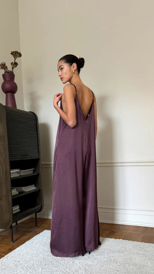 NATALIE SATIN JUMPSUIT BY CHARLI FALL 25