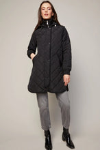 LIBBY QUILTED FULL ZIP COAT WITH REMOVABLE HOOD FALL 25