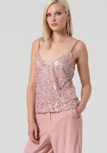 FRACOMINA LACE TANK TOP AND SKIRT