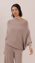 CHARLI NATALIE ASYMMETRIC SWEATER