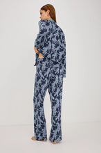 RAILS VARRA PYJAMA SET IN MUDNIGHT JAGUARS