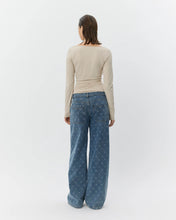 SOFIE SCHNOOR AZZISW LOW WIDE LEG JEANS