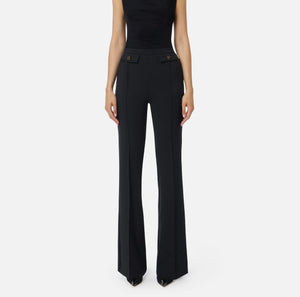 DOUBLE CREPE TROUSERS BY ELISABETTA FRANCHI FALL 25