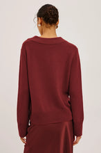 RAILS LIDYA SWEATER IN CRIMSON