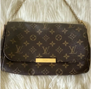 AUTHENTIC DISCONTINUED VINTAGE LOUIS VUITTON FAVORITE MM MONOGRAM SPRING 25