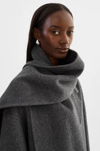 LA MARQUE TWILA WOOL SCARF COAT