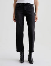 AG BRINLEY MID RISE STRAIGHT JEANS