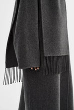LA MARQUE TWILA WOOL SCARF COAT