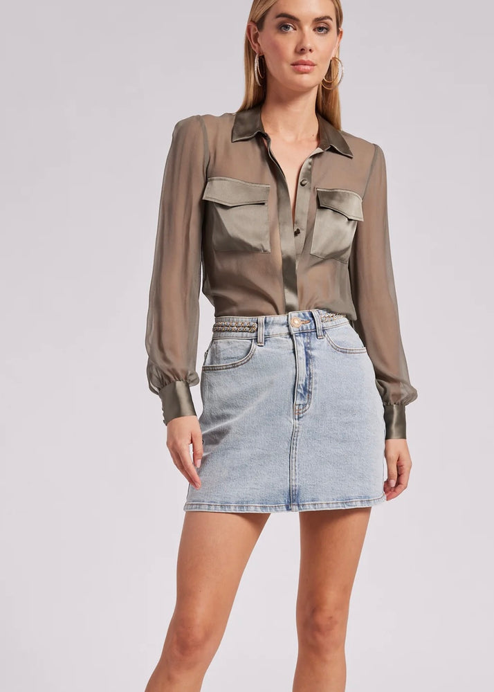 OSLO BUTTON DOWN SHIRT BY GENERATION LOVE SPRING 24
