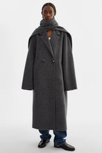 LA MARQUE TWILA WOOL SCARF COAT