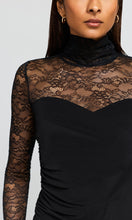 GENERATION LOVE WESTIA LACE COMBO JERSEY DRESS