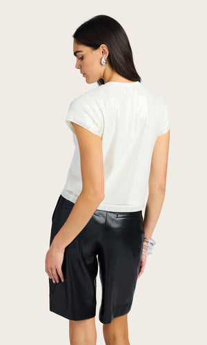 KAI SEQUIN TEE BY GENERATION LOVE SPRING 25