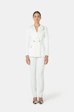 CHIARA BONI SMOKING GARNET BLAZER