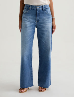 SAIGE WIDE LEG CROPPED MID RISE BY AG FALL 25