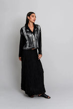 ALQUEMA FOIL PLISSE JACKET