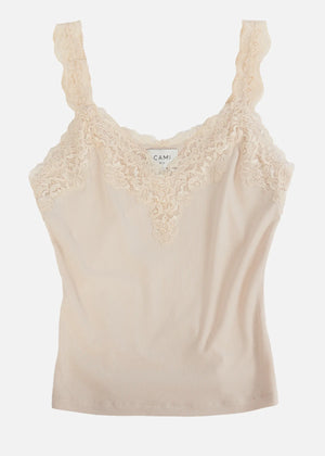 LANI RIB KNIT TANK BY CAMI NYC SPRING 25