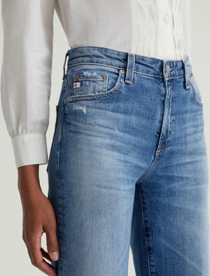 SAIGE WIDE LEG CROPPED MID RISE BY AG FALL 25
