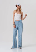 FRACOMINA DIAMOND EMBELLISHED JEANS FLARE