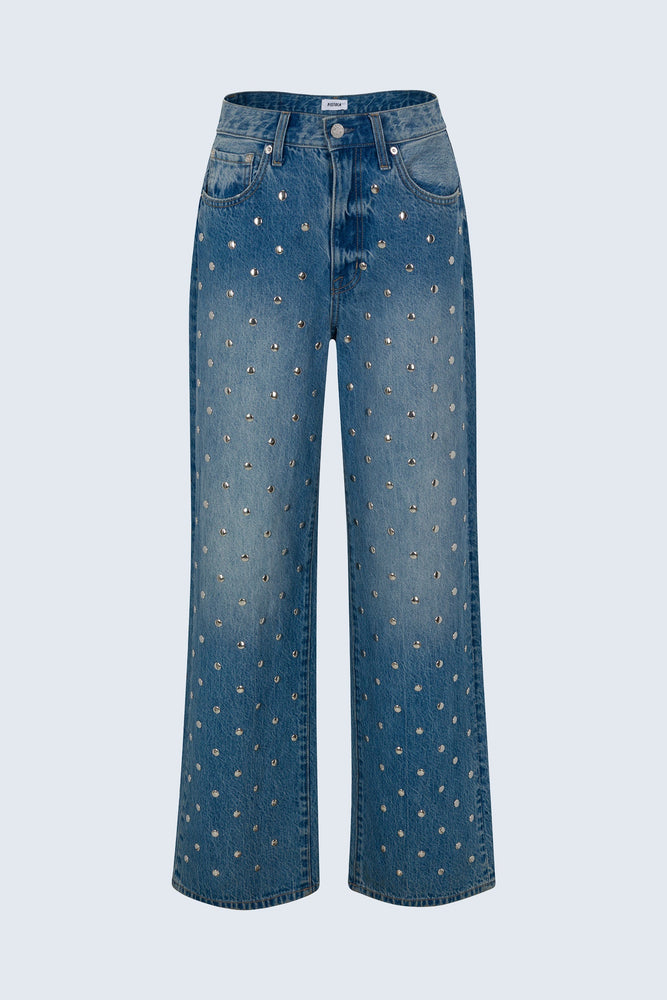 HENDRIX HIGH RISE BAGGY JEAN- CHARMED BY PISTOLA HOLIDAY 25