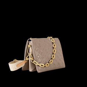 VINTAGE PRE-LOVED COUSSIN PM BY LOUIS VUITTON IN TAUPE SPRING 25