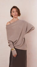 CHARLI NATALIE ASYMMETRIC SWEATER