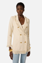 ELISABETTA FRANCHI BOUCLE KNIT JACKET