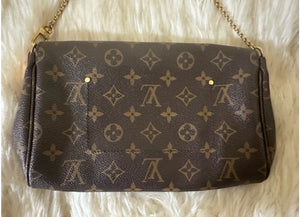 AUTHENTIC DISCONTINUED VINTAGE LOUIS VUITTON FAVORITE MM MONOGRAM SPRING 25