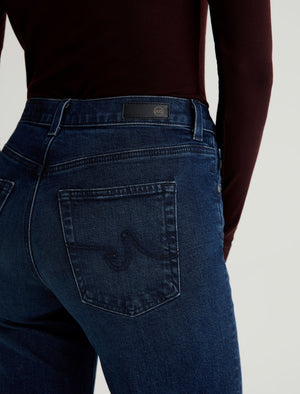BRINLEY MID RISE STRAIGHT BY AG FALL 25