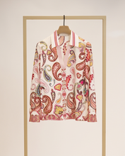HERZENS PAISLEY SILK BLOUSE