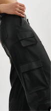 LAMARQUE BOBBI FAUX LEATHER CARGO PANTS