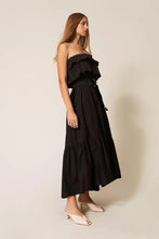 TWIN SET OFF SHOULDER POPLIN DRESS