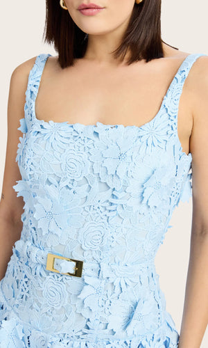 GENERATION LOVE SPRING25 LISETTE 3D LACE DRESS