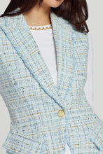 GENERATION LOVE RIALTO TWEED SLEEVELESS BLAZER