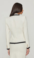 GENERATION LOVE HAIDI CONTRAST COMBO TWEED BLAZER