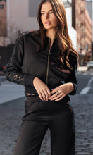 GENERATION LOVE MELANIE LACE COMBO BOMBER