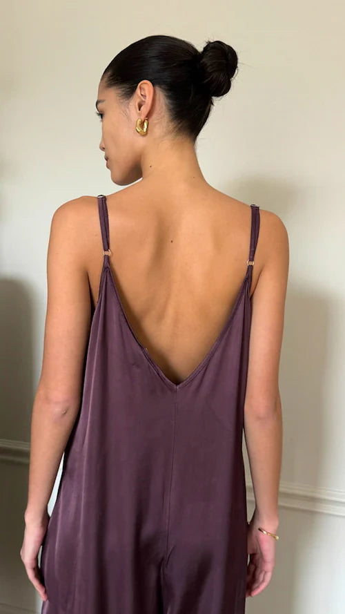 NATALIE SATIN JUMPSUIT BY CHARLI FALL 25