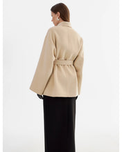 LAMARQUE MEKIA DOUBLE FACE WOOL COAT