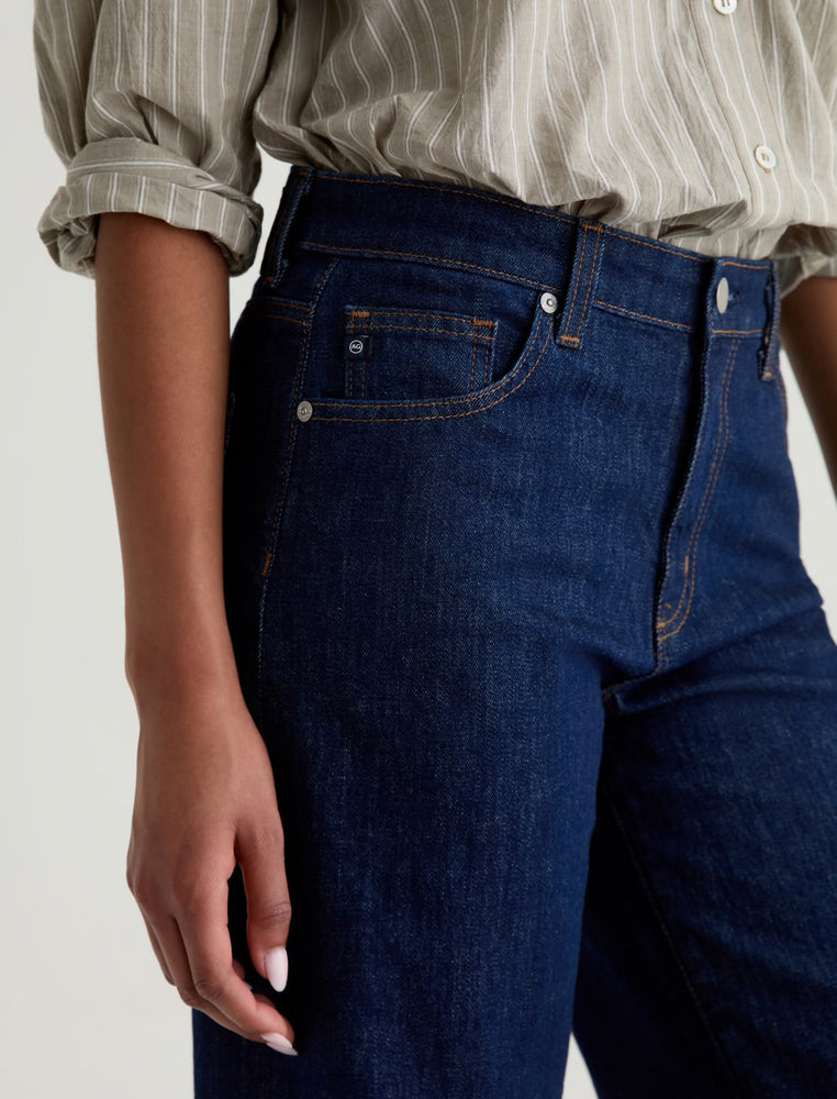 SAIGE WIDE LEG MID RISE FIT BY AG FALL 25