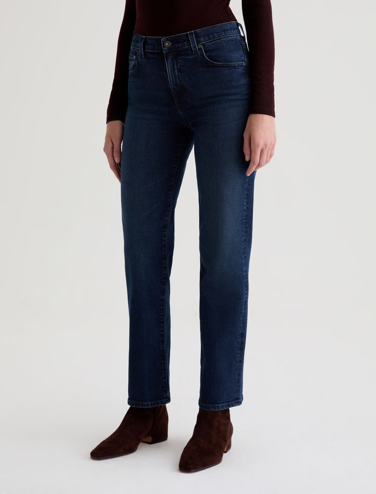 BRINLEY MID RISE STRAIGHT BY AG FALL 25