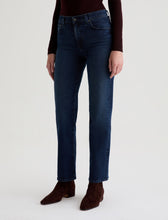 AG JEANS BRINLEY MID RISE STRAIGHT JEANS
