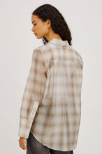 RAILS BISHOP SHIRT IN MILK/VANILLA