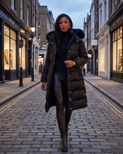 FRACOMINA LONG NYLON PUFFER JACKET