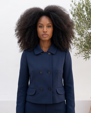 NORMEET NAVY 2 PC SUIT