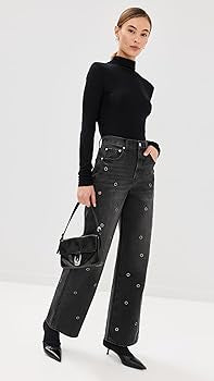 HENDRIX HIGH RISE BAGGY JEAN - GLAMOUR BY PISTOLA HOLIDAY 25