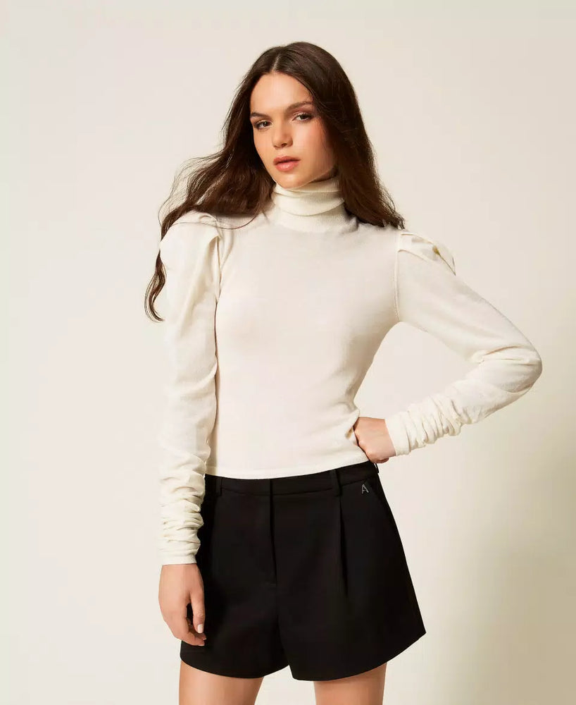 TURTLENECK WITH DRAPING BY TWIN SET FALL 25