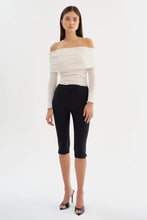LAMAQRUE CELINE STRETCH TWILL CAPRI