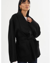 LA MARQUE MEKIA DOUBLE FACE WOOL COAT